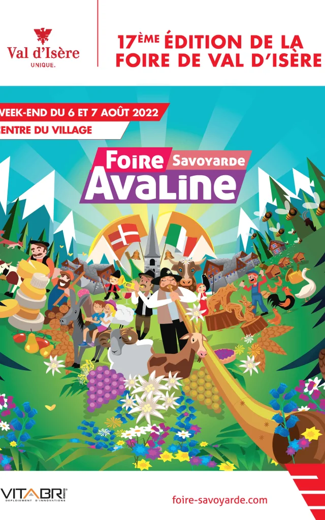 Affiche Foire Savoyarde Avaline 2022