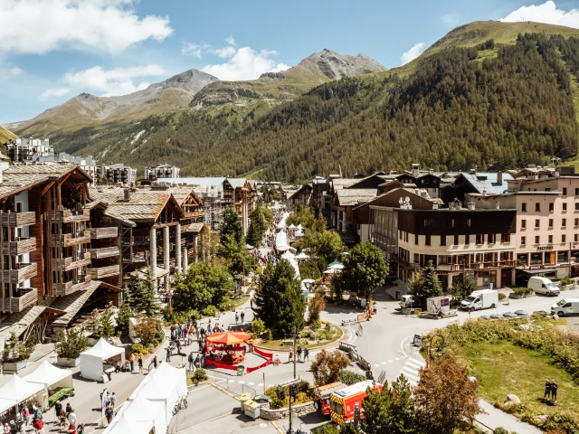 Foire Avaline 2025 vue de haut